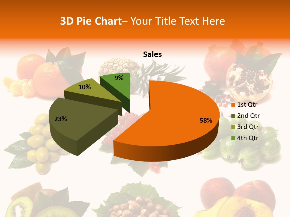 Psd Fruit PowerPoint Template