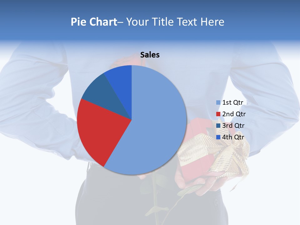 Hand White Giving PowerPoint Template