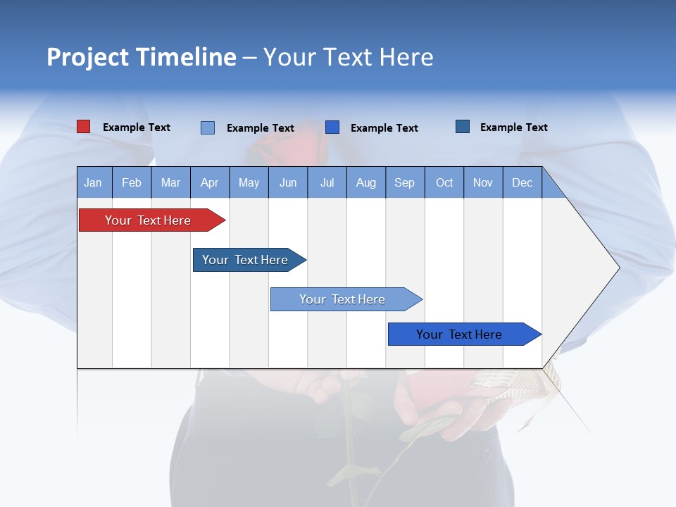 Hand White Giving PowerPoint Template