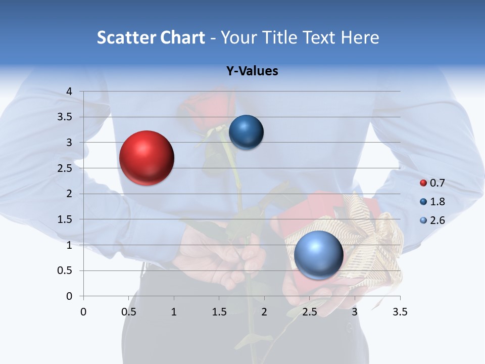 Hand White Giving PowerPoint Template