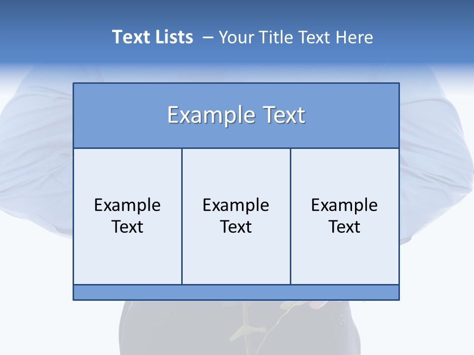 Hand White Giving PowerPoint Template