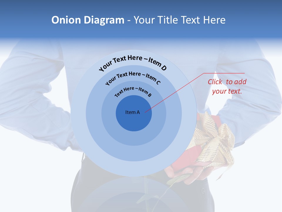 Hand White Giving PowerPoint Template