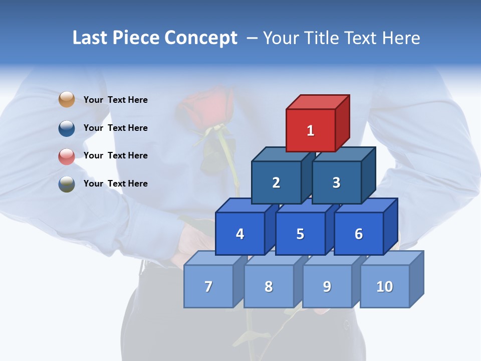 Hand White Giving PowerPoint Template