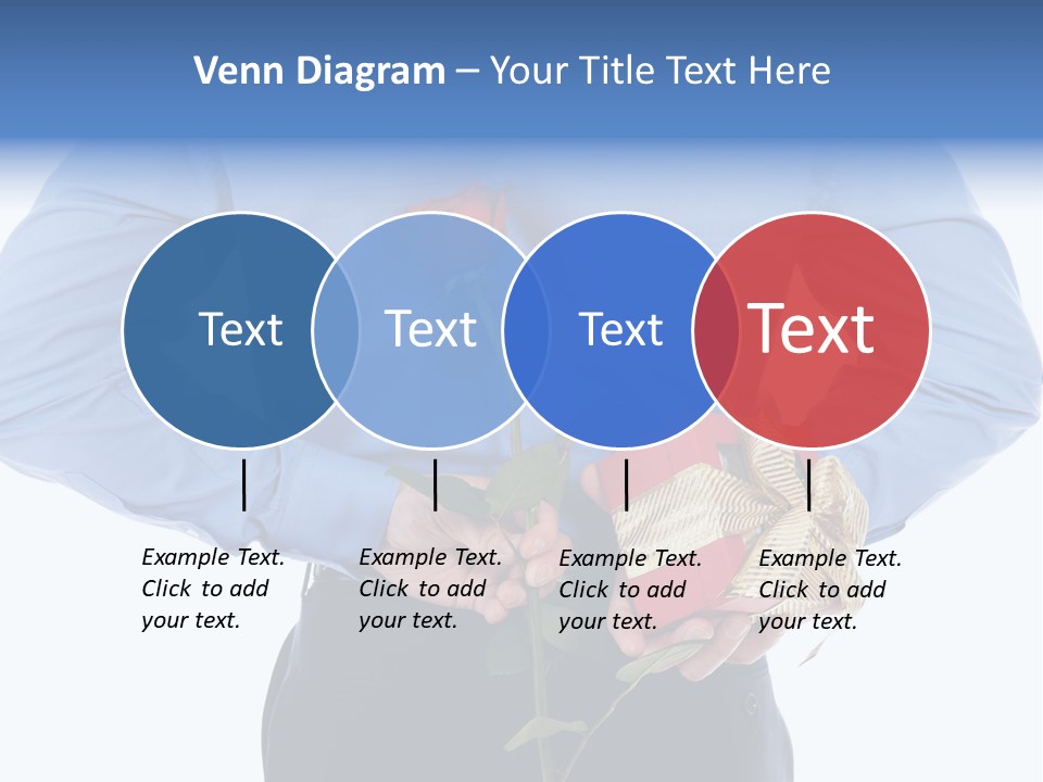 Hand White Giving PowerPoint Template