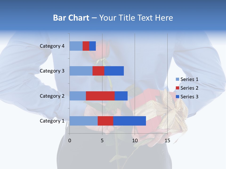 Hand White Giving PowerPoint Template