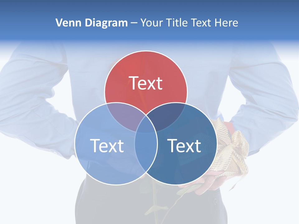 Hand White Giving PowerPoint Template