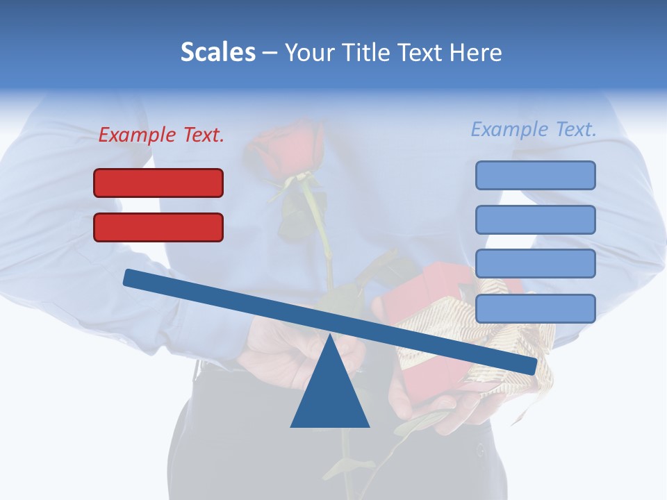 Hand White Giving PowerPoint Template