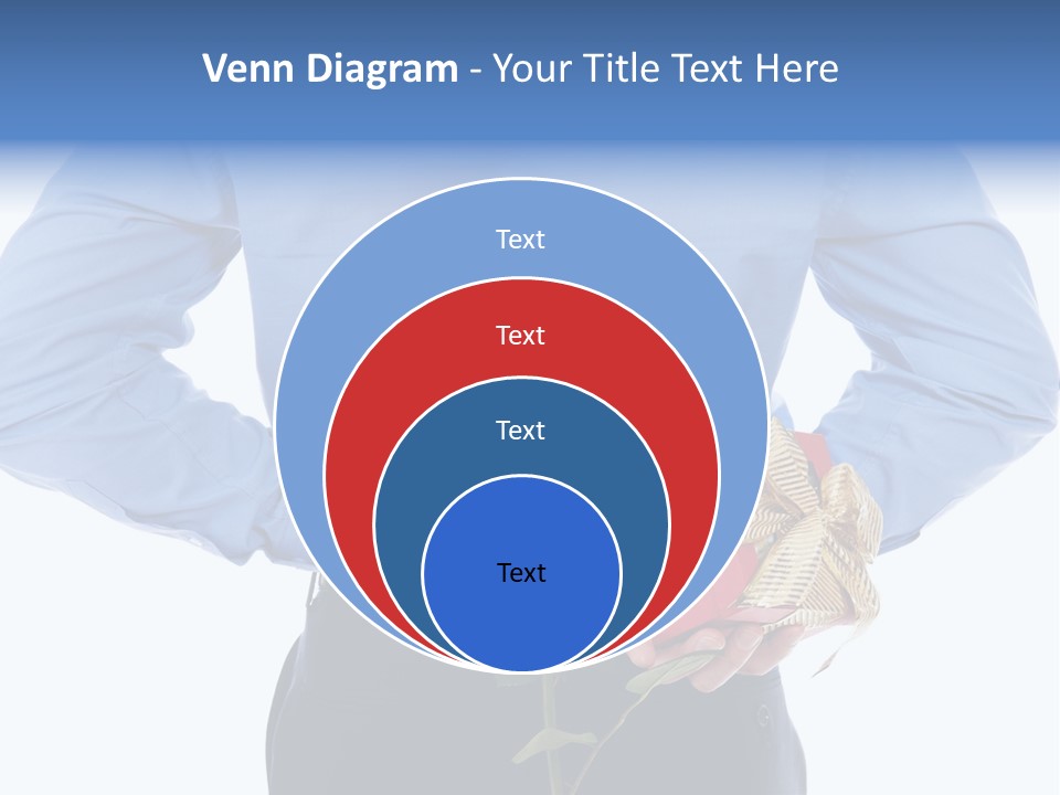 Hand White Giving PowerPoint Template