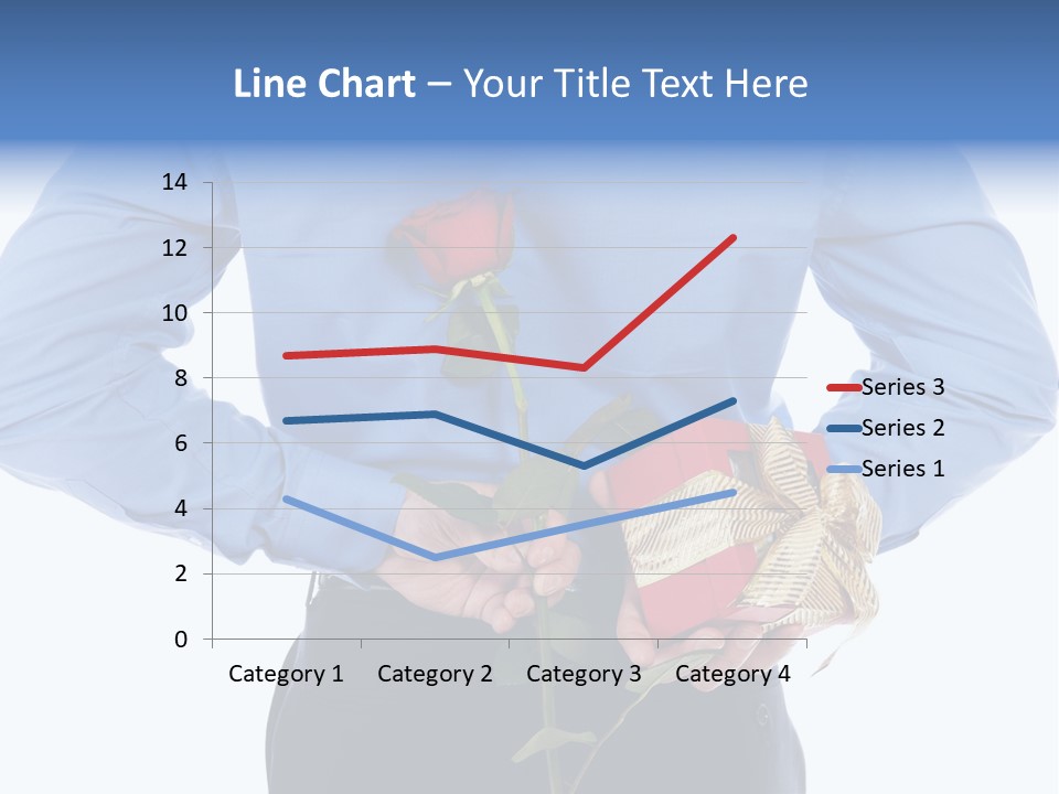 Hand White Giving PowerPoint Template