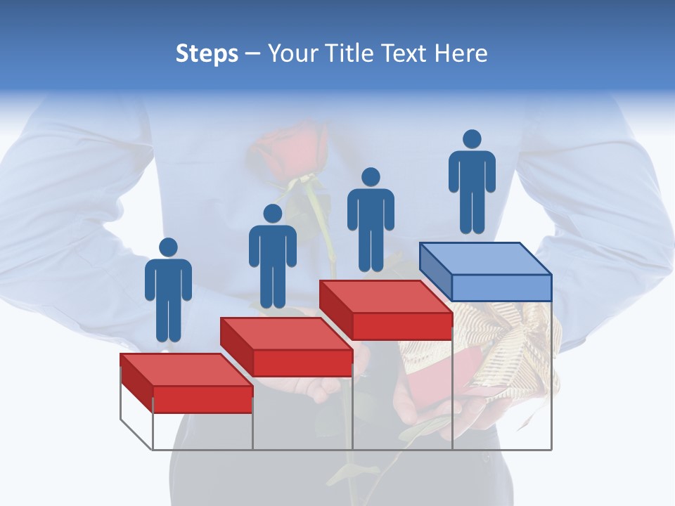 Hand White Giving PowerPoint Template