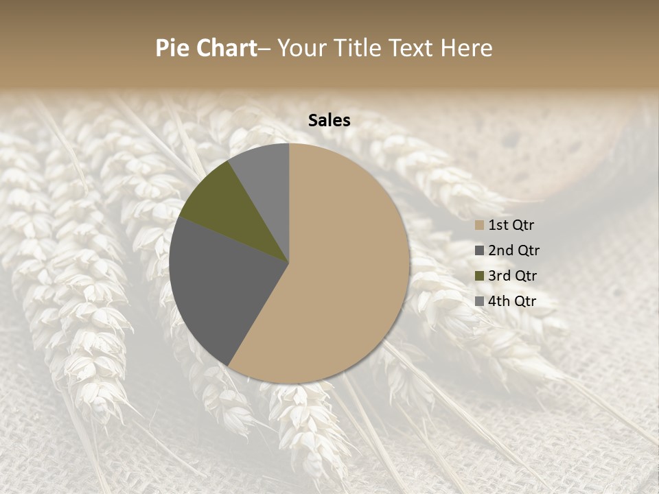 Brown Nutrition Bread PowerPoint Template
