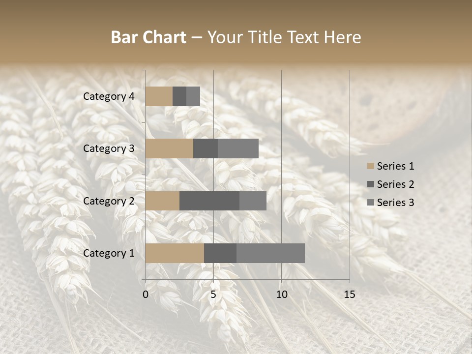Brown Nutrition Bread PowerPoint Template