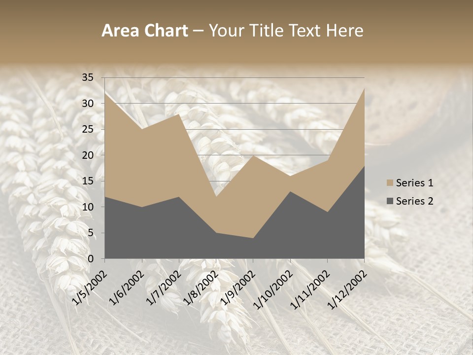 Brown Nutrition Bread PowerPoint Template