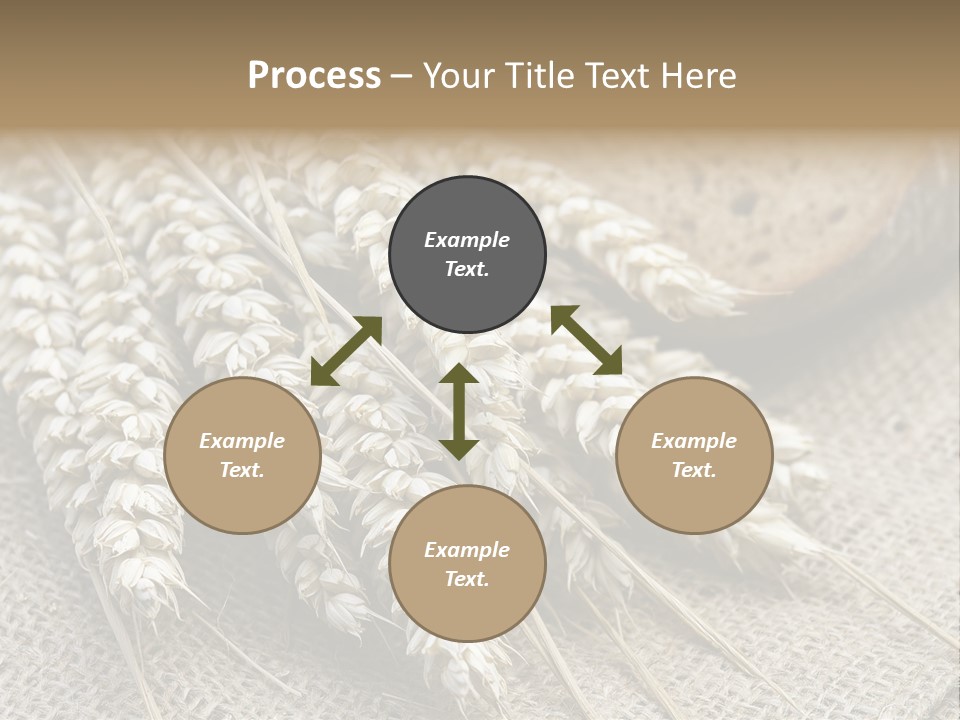 Brown Nutrition Bread PowerPoint Template