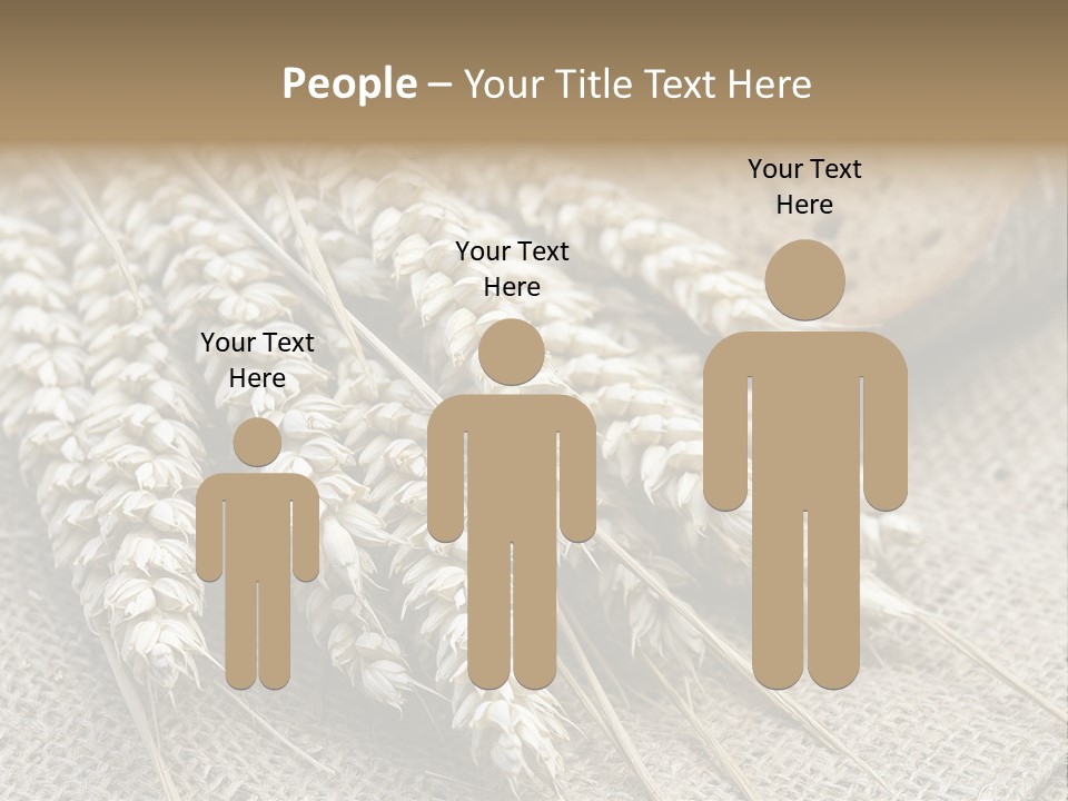 Brown Nutrition Bread PowerPoint Template