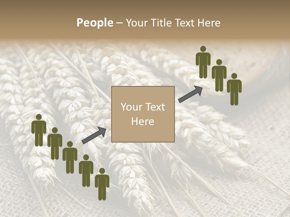 Brown Nutrition Bread PowerPoint Template