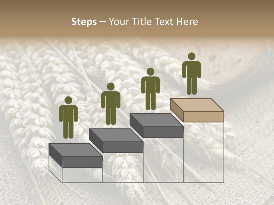 Brown Nutrition Bread PowerPoint Template