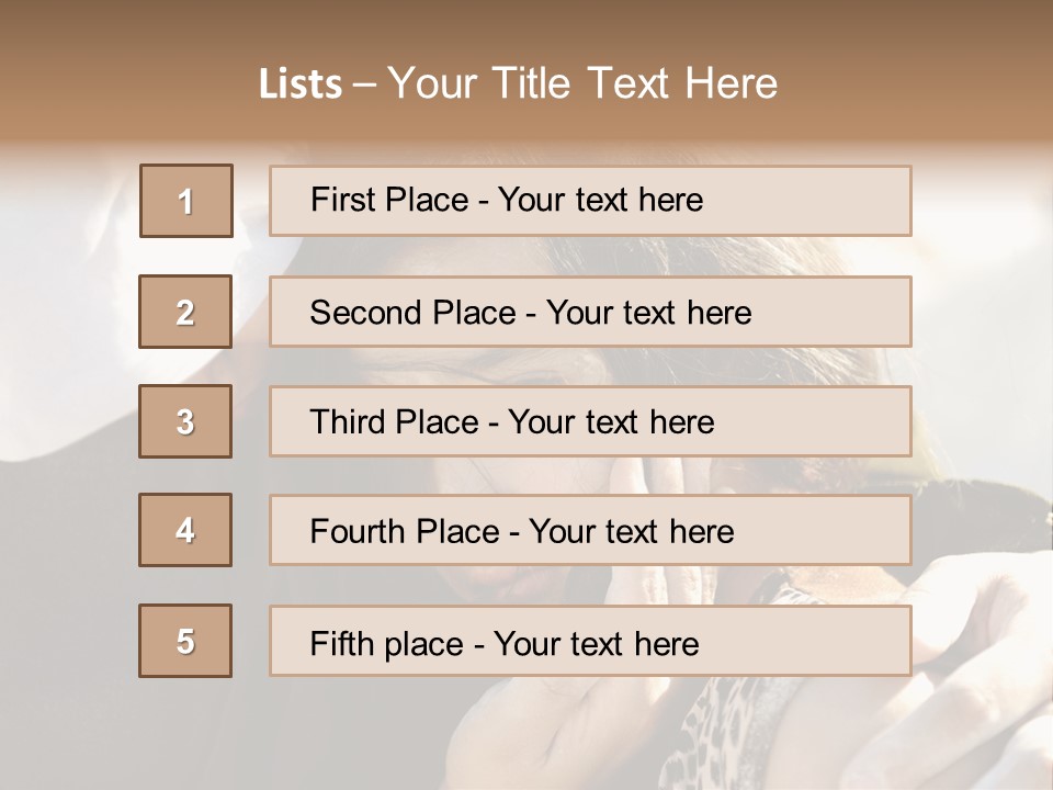 Person Poverty Nap PowerPoint Template