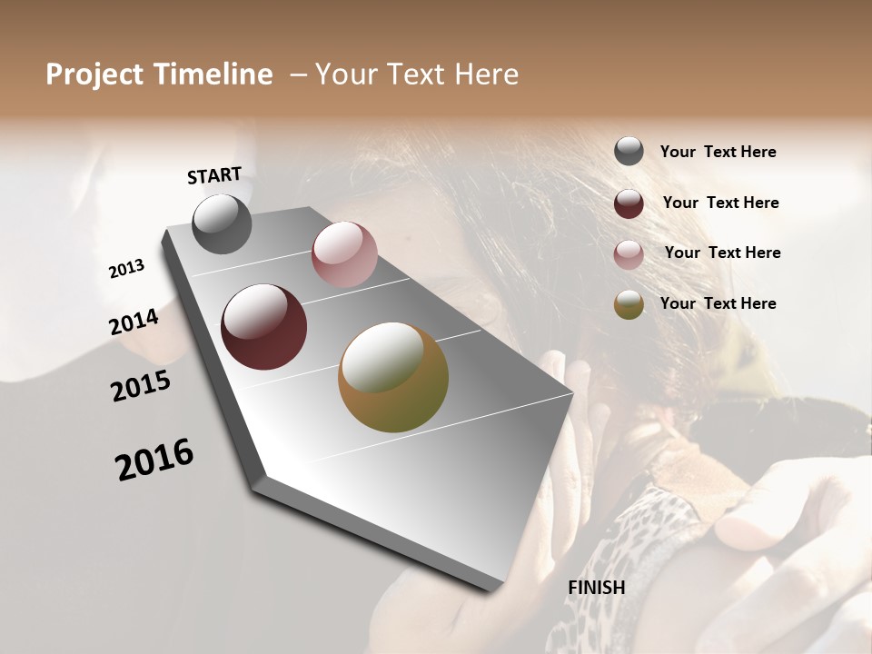 Person Poverty Nap PowerPoint Template