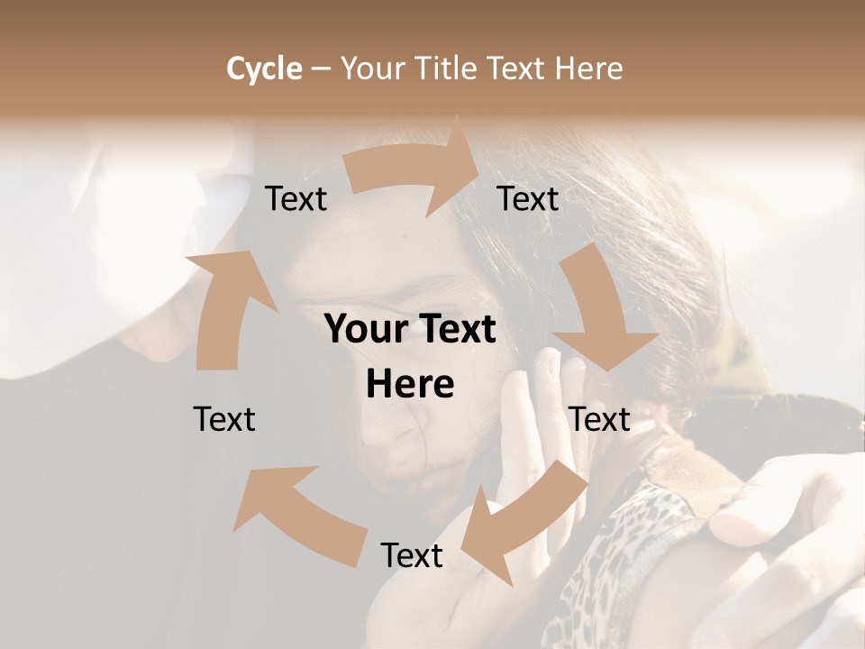 Person Poverty Nap PowerPoint Template