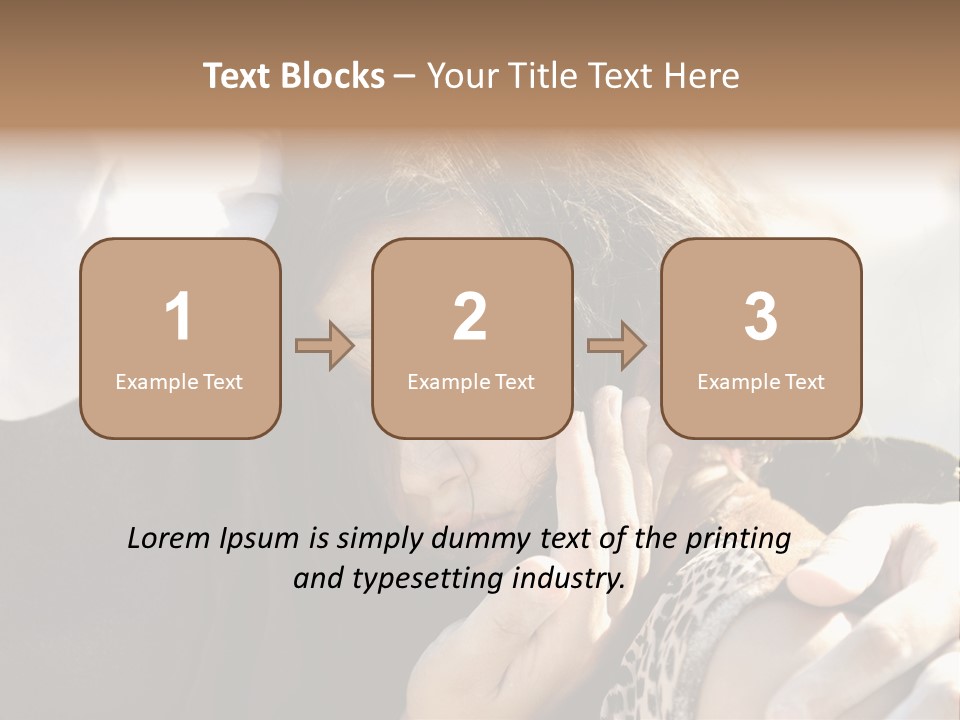 Person Poverty Nap PowerPoint Template