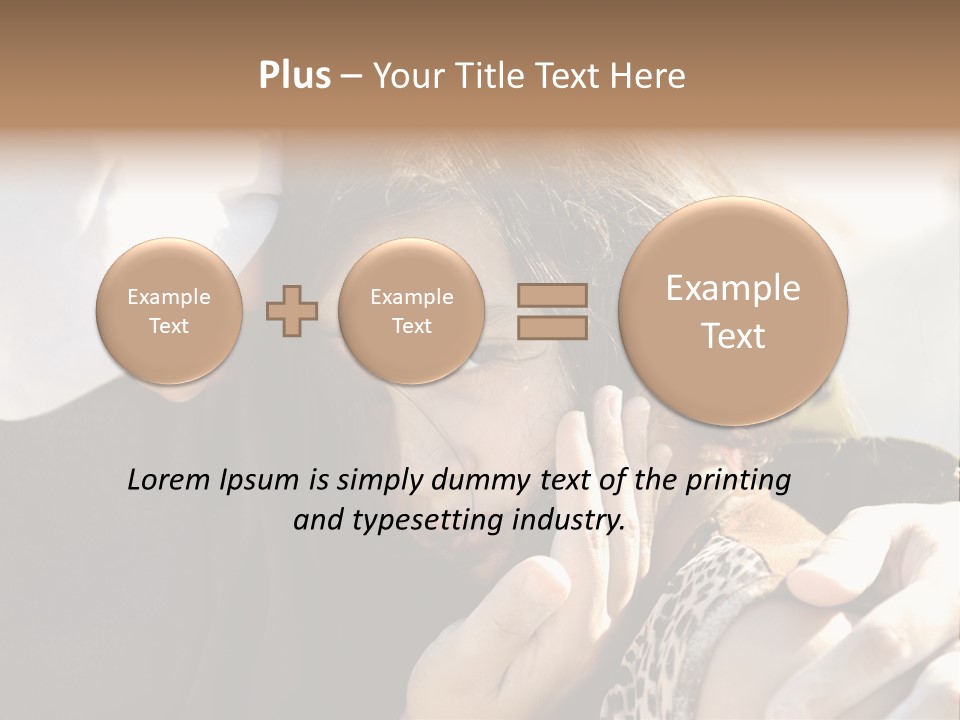 Person Poverty Nap PowerPoint Template