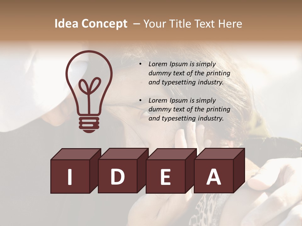 Person Poverty Nap PowerPoint Template