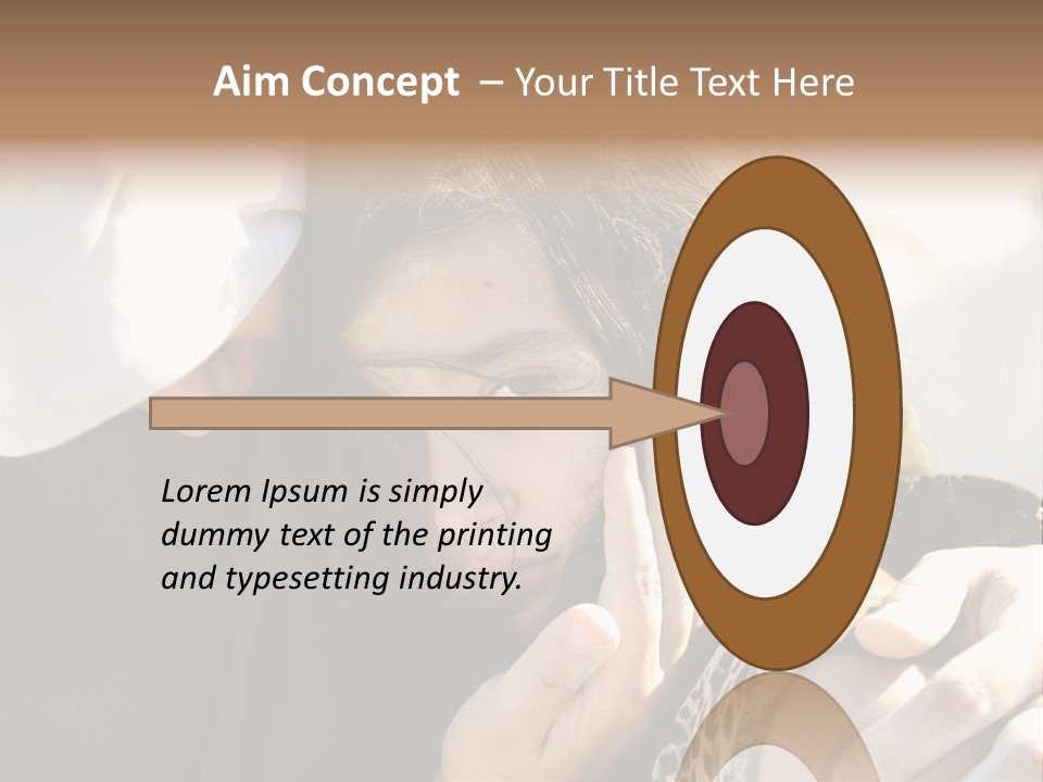 Person Poverty Nap PowerPoint Template