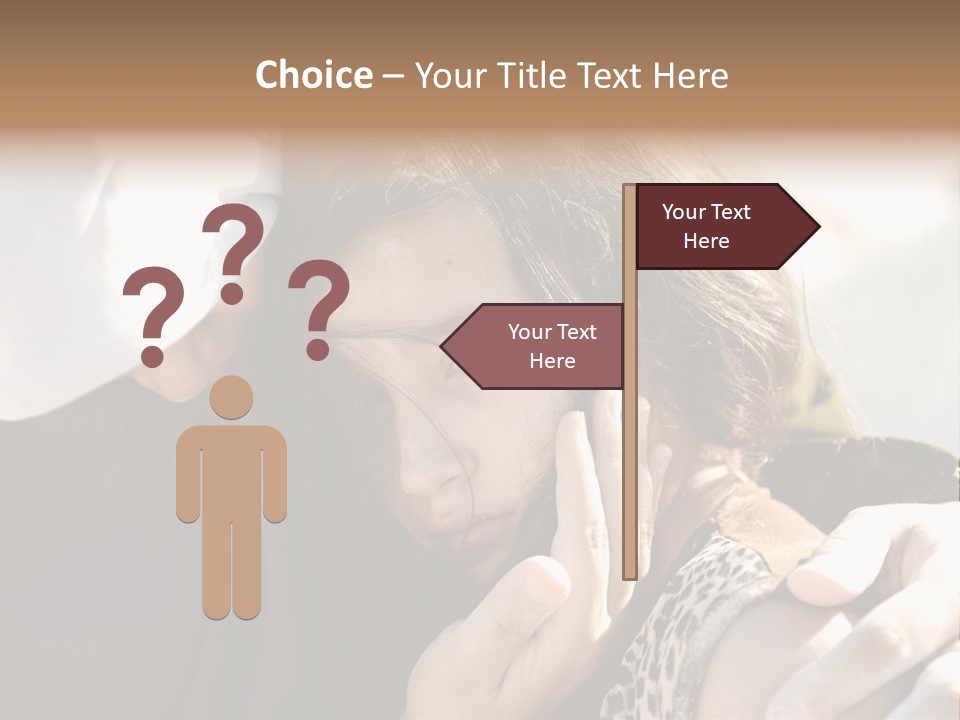 Person Poverty Nap PowerPoint Template