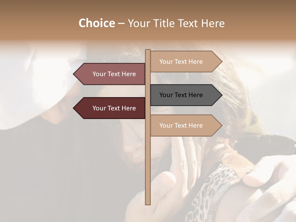 Person Poverty Nap PowerPoint Template