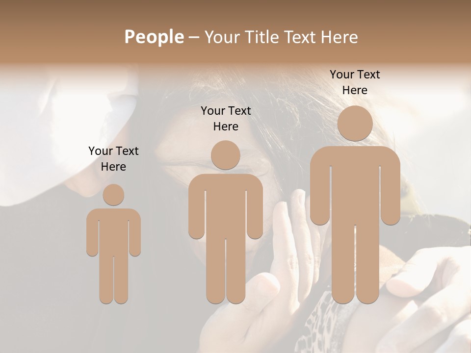 Person Poverty Nap PowerPoint Template