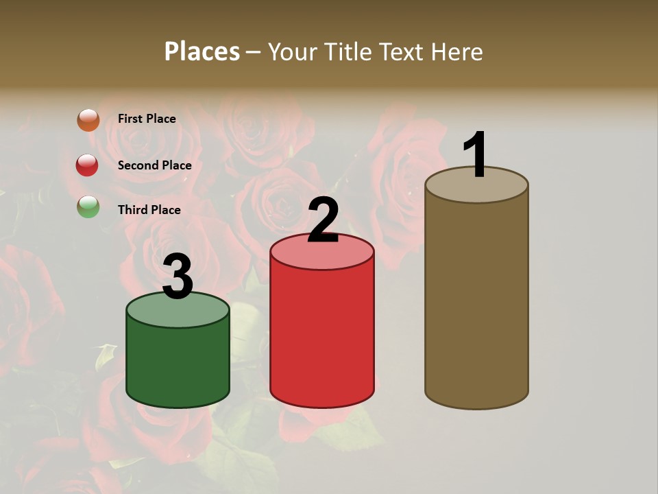Red Roses PowerPoint Template