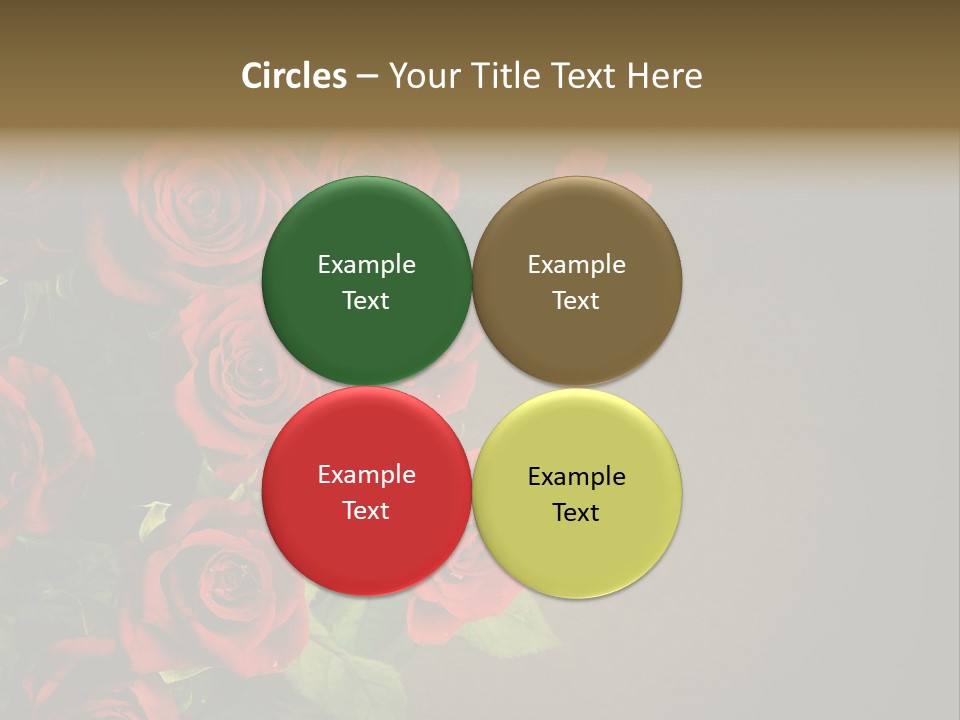 Red Roses PowerPoint Template