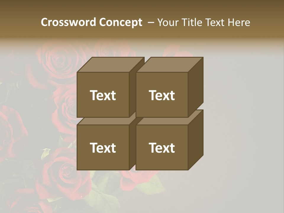 Red Roses PowerPoint Template