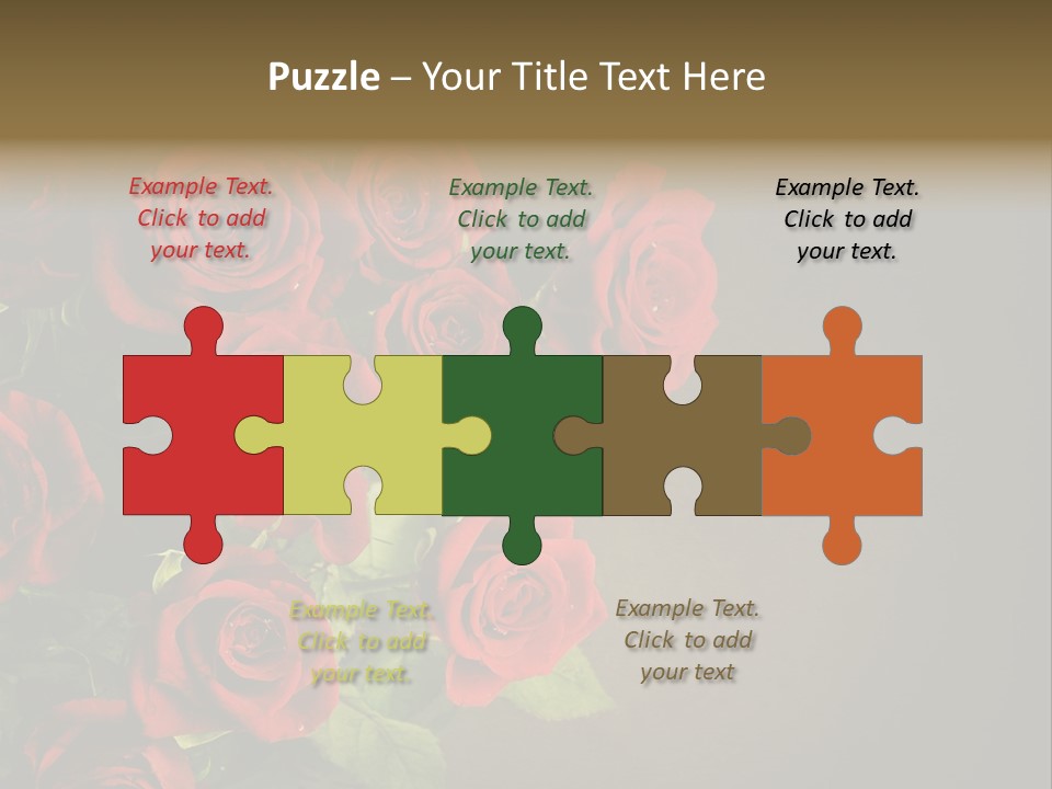 Red Roses PowerPoint Template