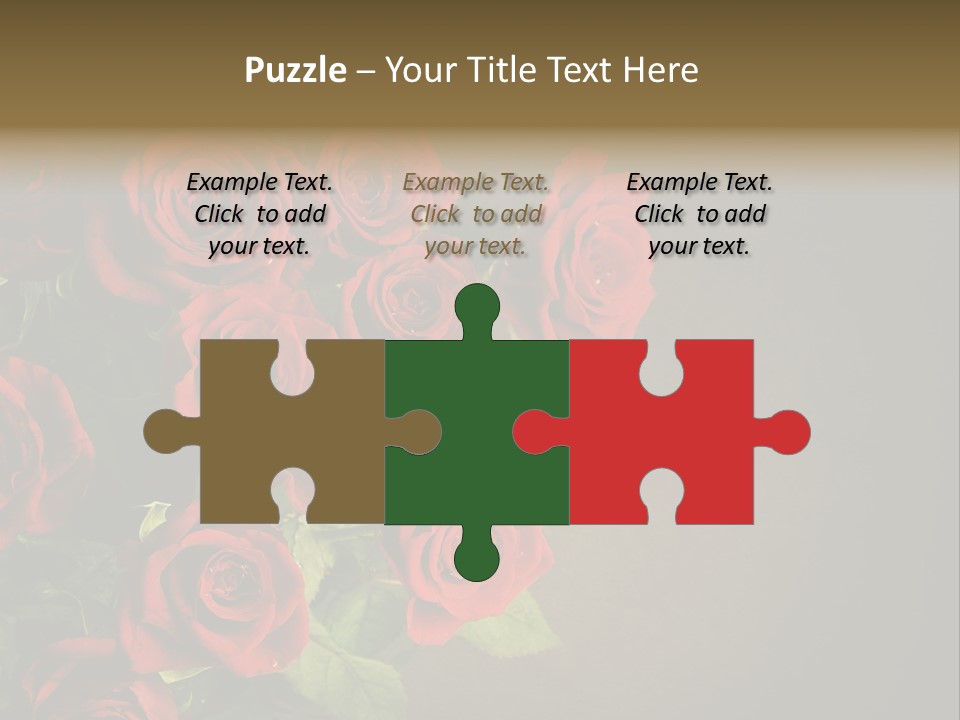 Red Roses PowerPoint Template