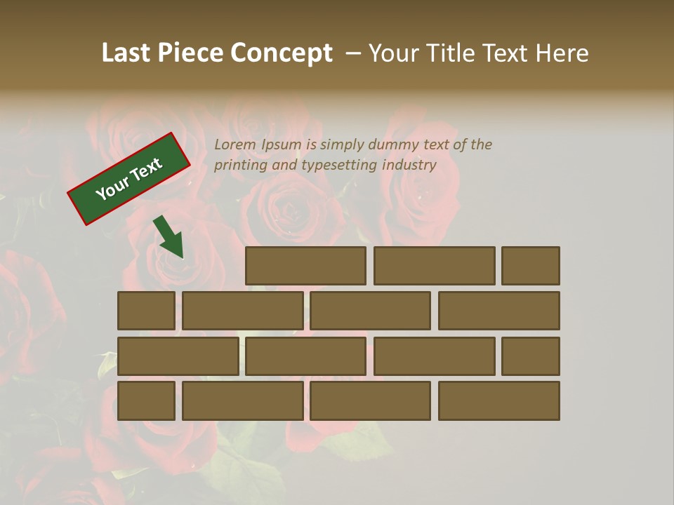 Red Roses PowerPoint Template