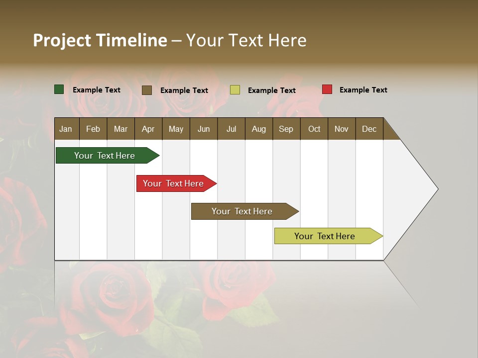 Red Roses PowerPoint Template