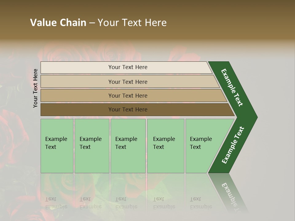 Red Roses PowerPoint Template