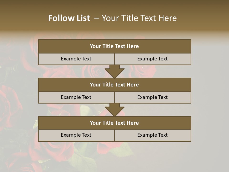 Red Roses PowerPoint Template