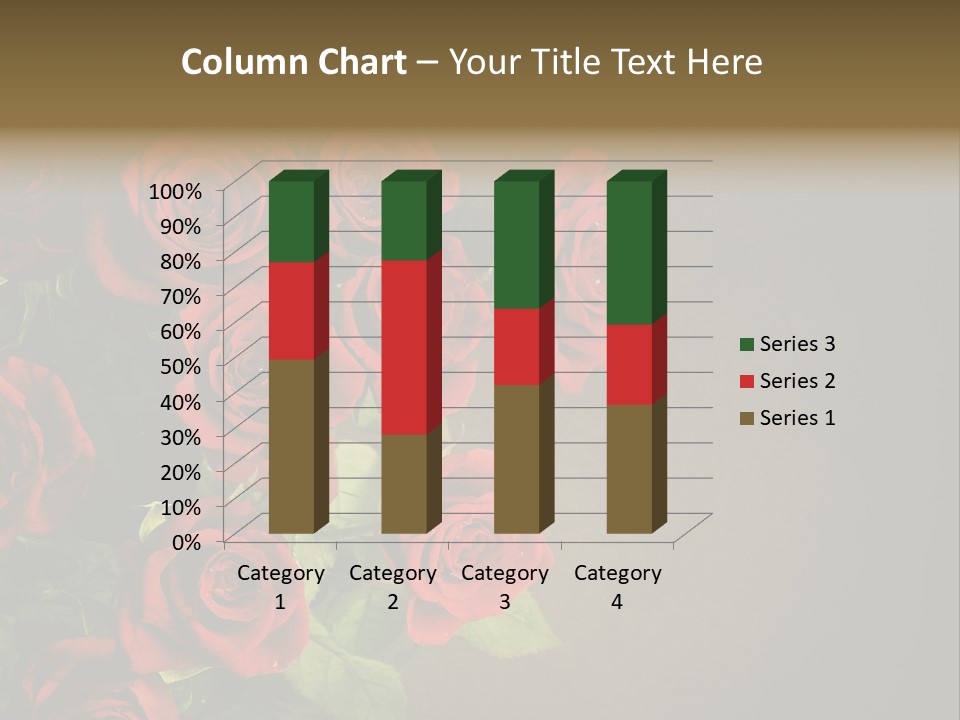 Red Roses PowerPoint Template