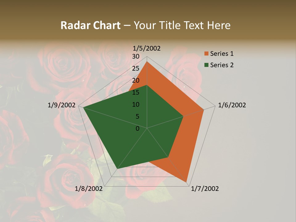 Red Roses PowerPoint Template