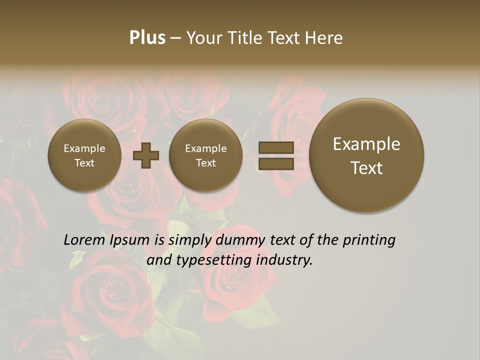 Red Roses PowerPoint Template