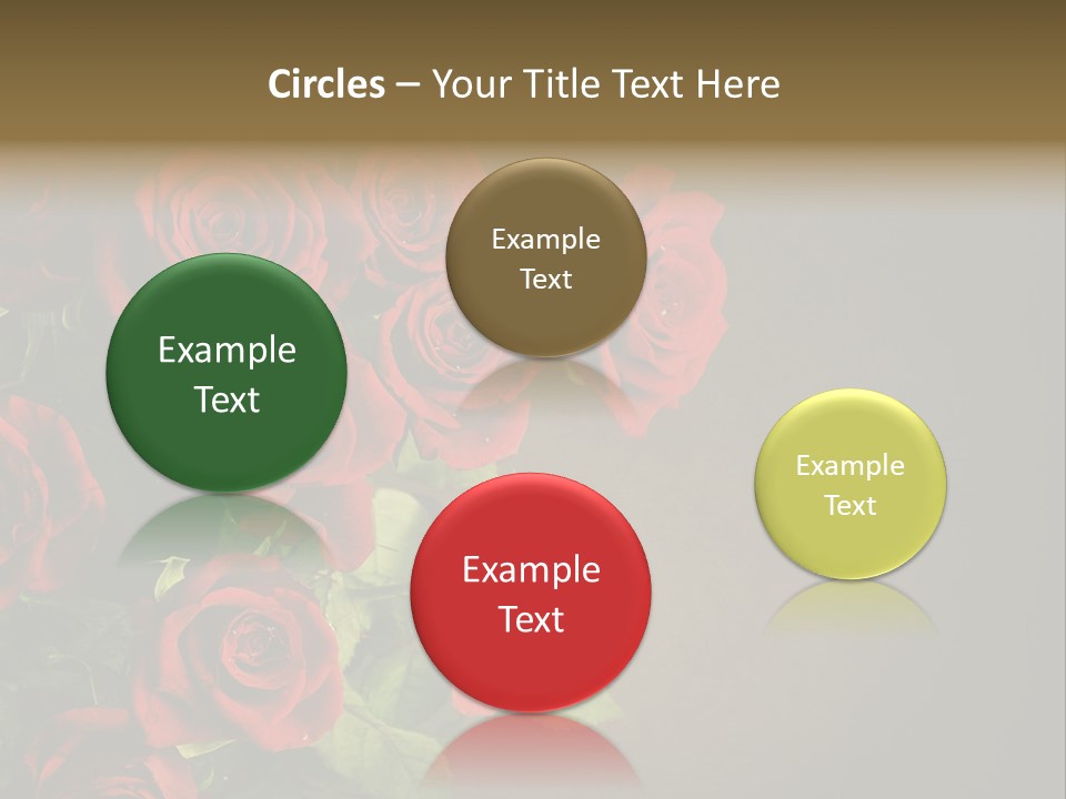 Red Roses PowerPoint Template