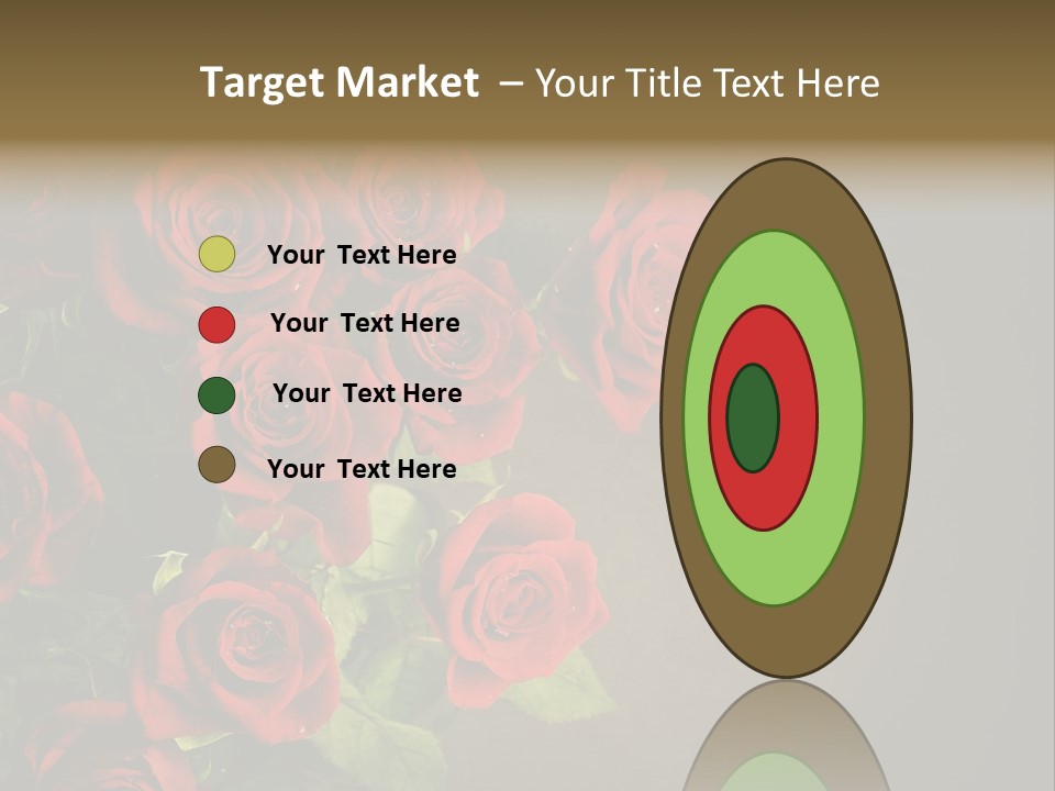 Red Roses PowerPoint Template