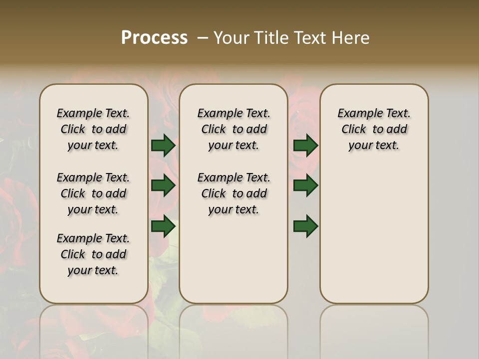 Red Roses PowerPoint Template