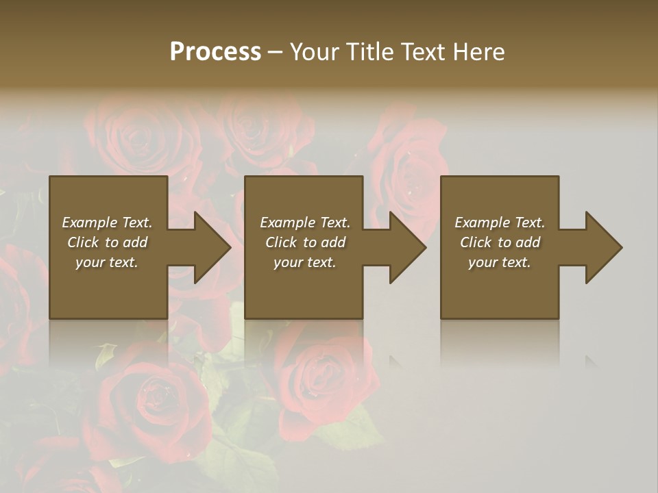 Red Roses PowerPoint Template