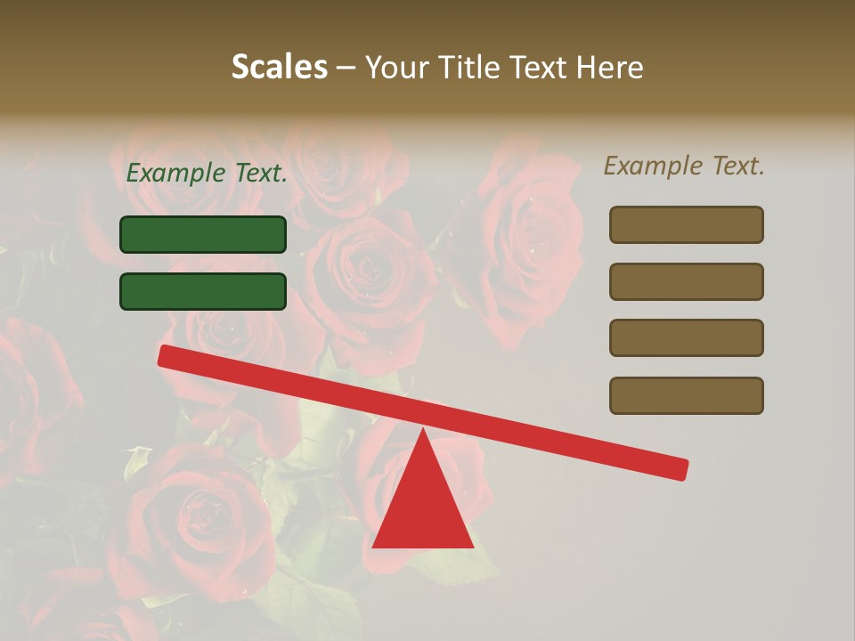 Red Roses PowerPoint Template