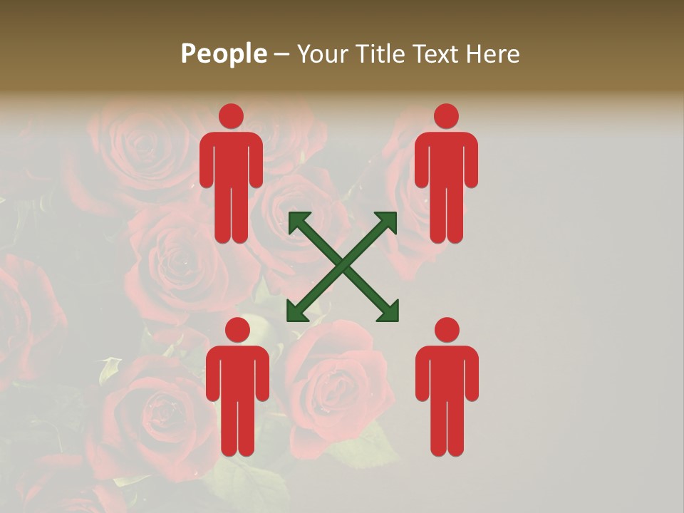 Red Roses PowerPoint Template