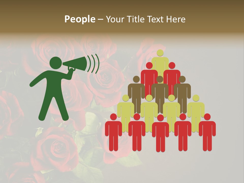 Red Roses PowerPoint Template